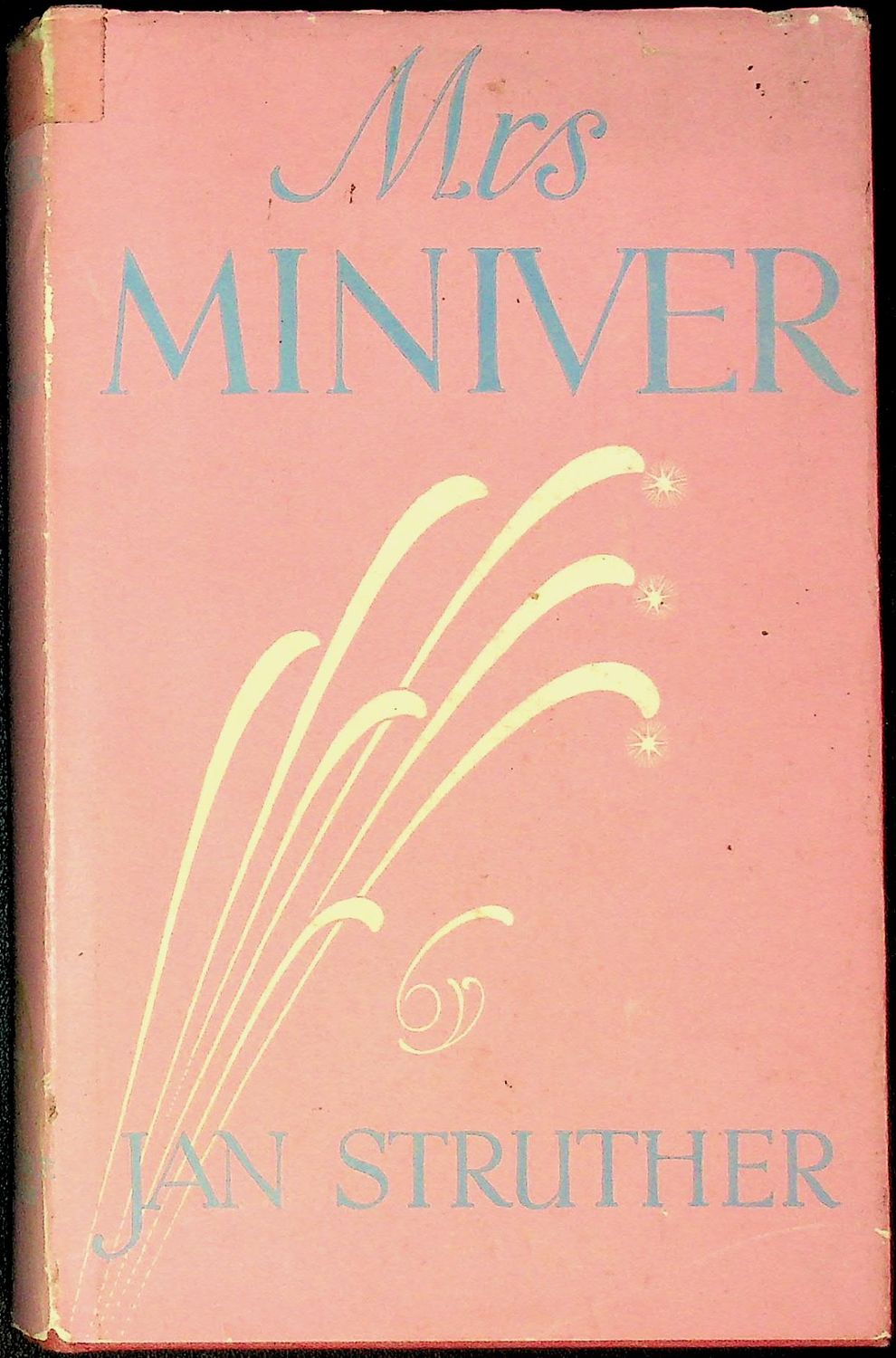 Mrs. Miniver by Jan Struthers - SIGNED - First Edition