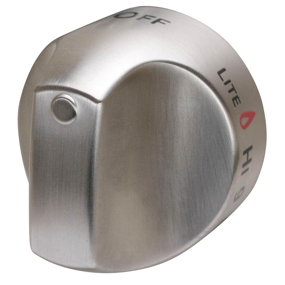 GAS RANGE KNOB - STAINLESS STEEL