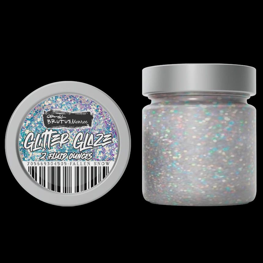Fallen Snow Glitter Glaze