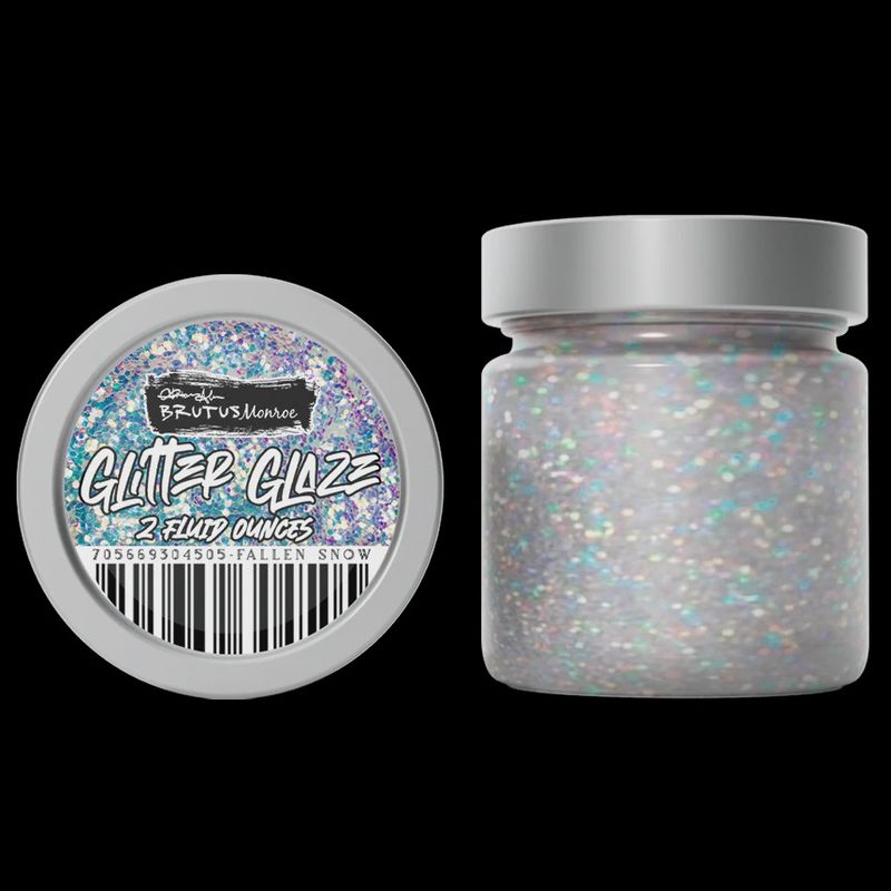 Fallen Snow Glitter Glaze