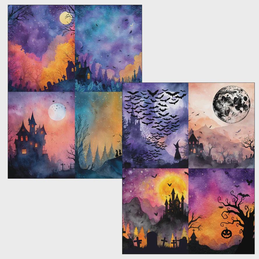 Haunted Hills DuoFoil Sheets