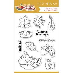 PhotoPlay Photopolymer Clear Stamps Autumn Greetings
