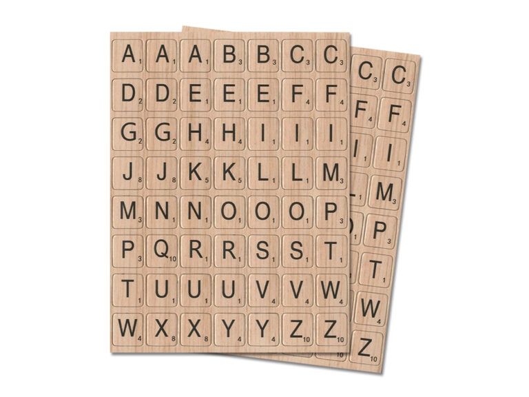 Forever in Time – Chipboard Letters (122 Pieces)