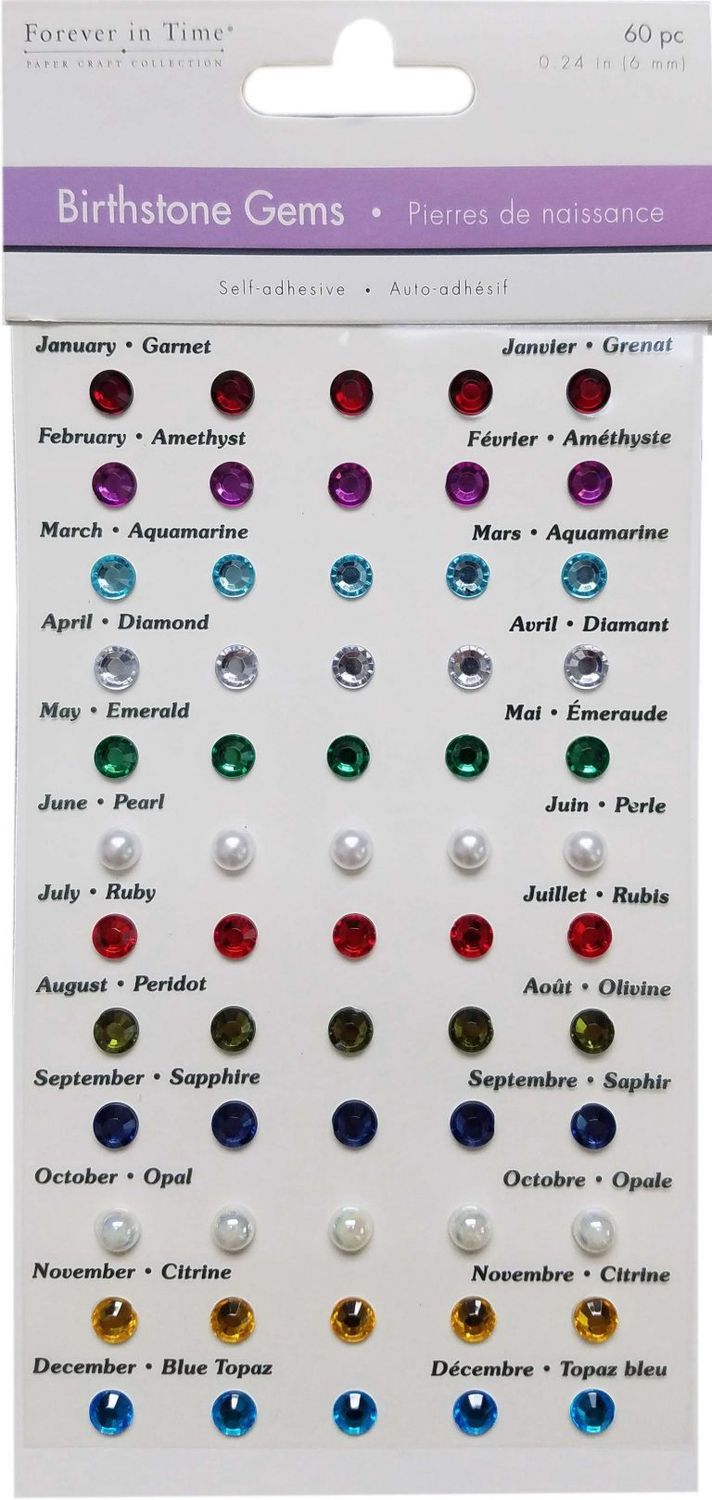 Forever in Time – Birthstone Gems