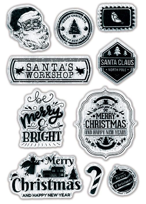 Forever in Time – Clear Stamps – Santa’s Workshop