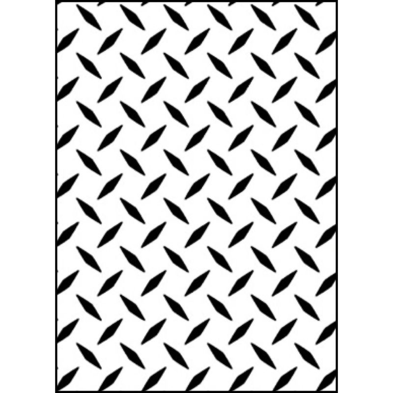 Embossing Folder – Diamond Plate