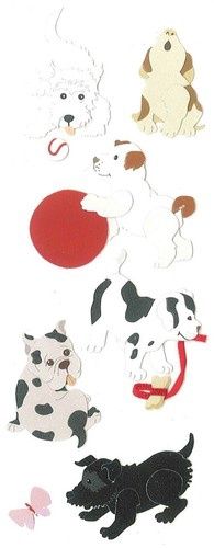 Touch Of Jolee&#39;s Dimensional Stickers-Bringing Home Puppy