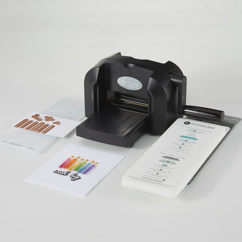 Simon Hurley Special Edition Black Platinum Scout Die Cutting &amp; Embossing Machine