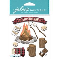 Jolee&#39;s Boutique Dimensional Stickers Campfire