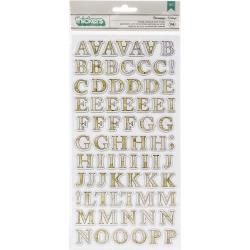 Vicki Boutin Storyteller Thickers Stickers 158/Pkg Decoupage Alpha/Chipboard