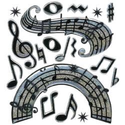 Jolee&#39;s Boutique Dimensional Stickers Music Notes
