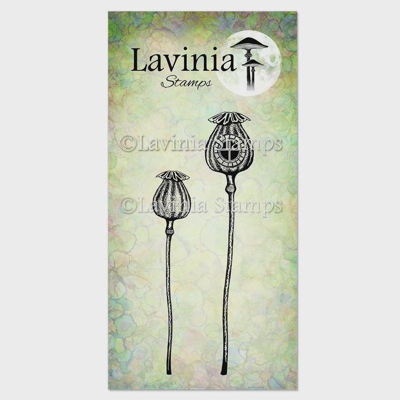 Lavinia Stamps - Poppy Dwellings Stamp