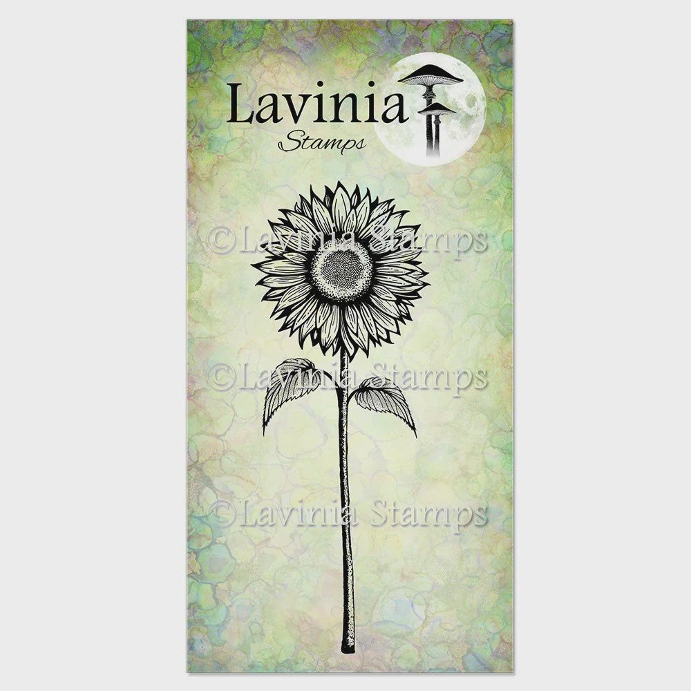 Lavinia Stamps - Open Sunflower Stamp