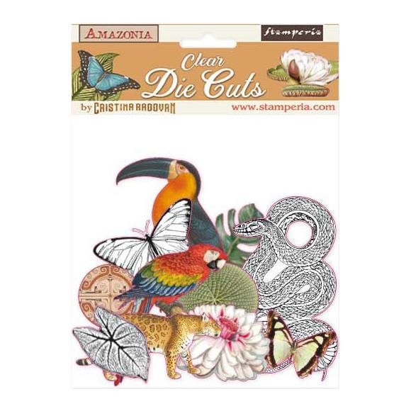 Stamperia Clear Die-Cuts Amazonia
