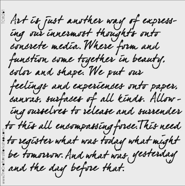 Art Is 6&quot;x6&quot;