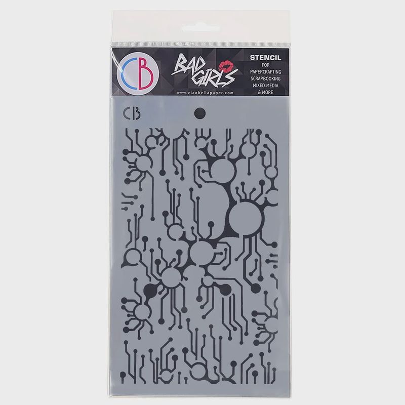 Texture Stencil 5&quot;x8&quot; Metro