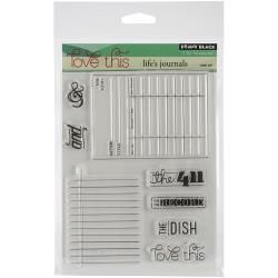 Penny Black Clear Stamps Life&#39;s Journals