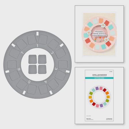 Reel Color Etched Dies from the Take Note Collection