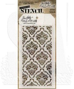 Tim Holtz Layering Stencil - Gothic