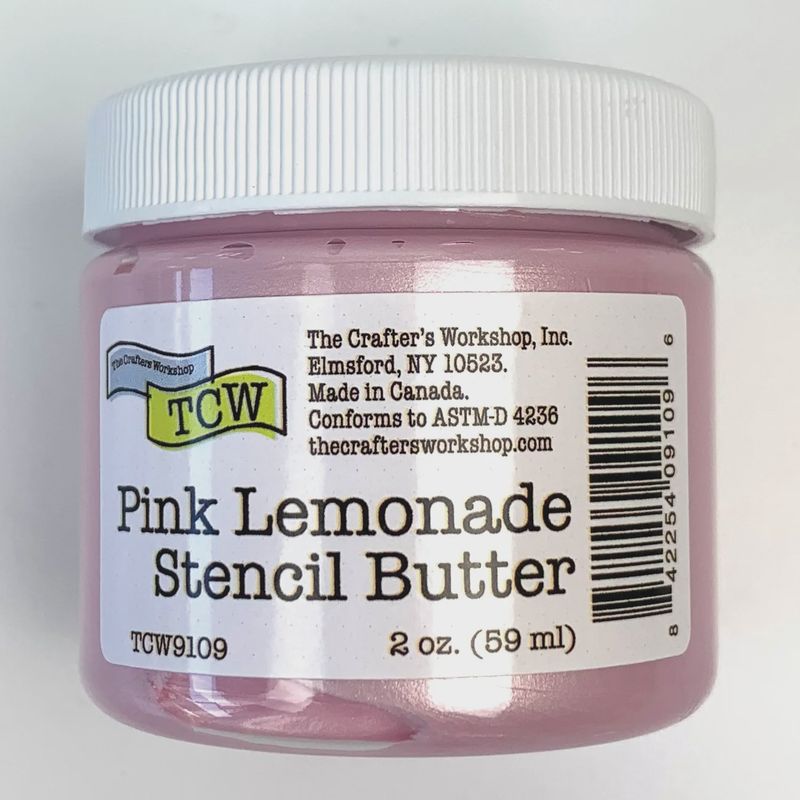 Stencil Butter Pink Lemonade