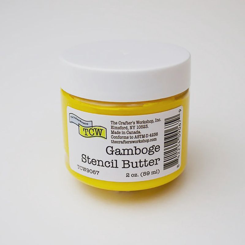 Stencil Butter Gamboge