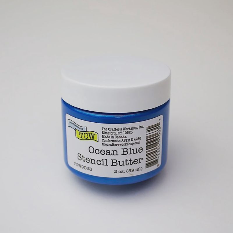 Stencil Butter Ocean Blue 2 oz.