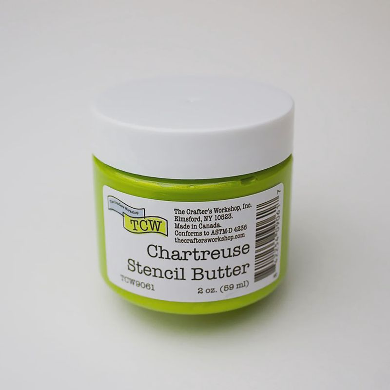 Stencil Butter Chartreuse 2 oz.