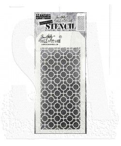 Tim Holtz Layering Stencil: Linked Circles