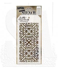 Tim Holtz Layering Stencil-Flames