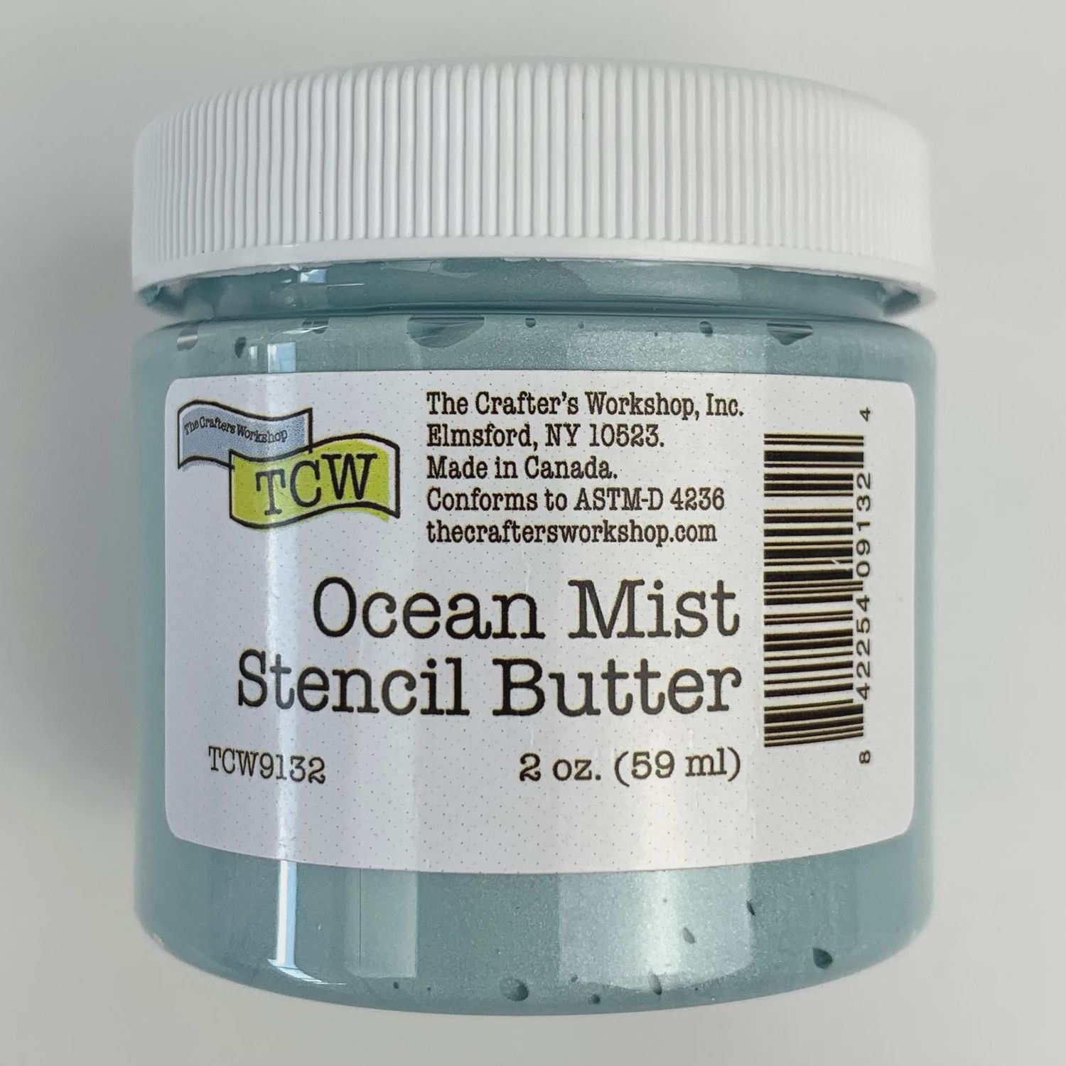 Stencil Butter Ocean Mist