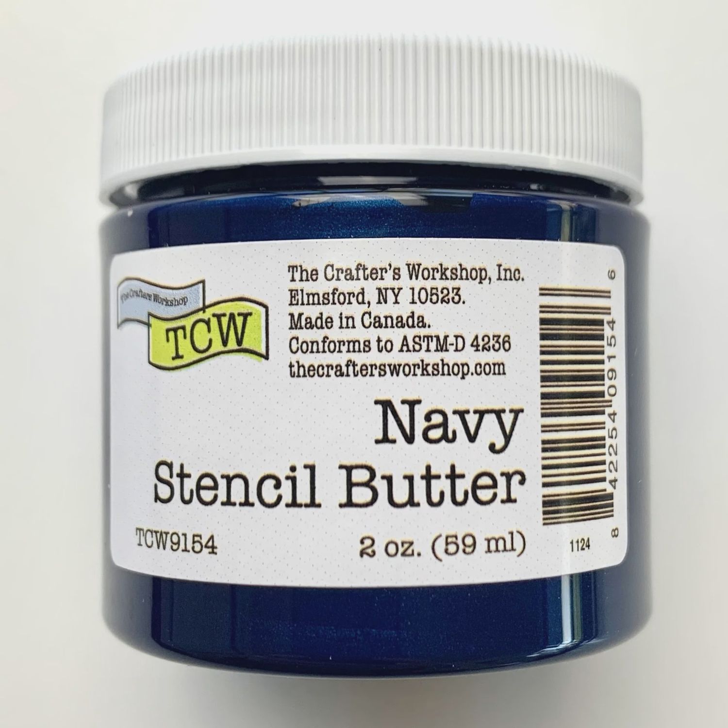 Stencil Butter Navy 2 oz.
