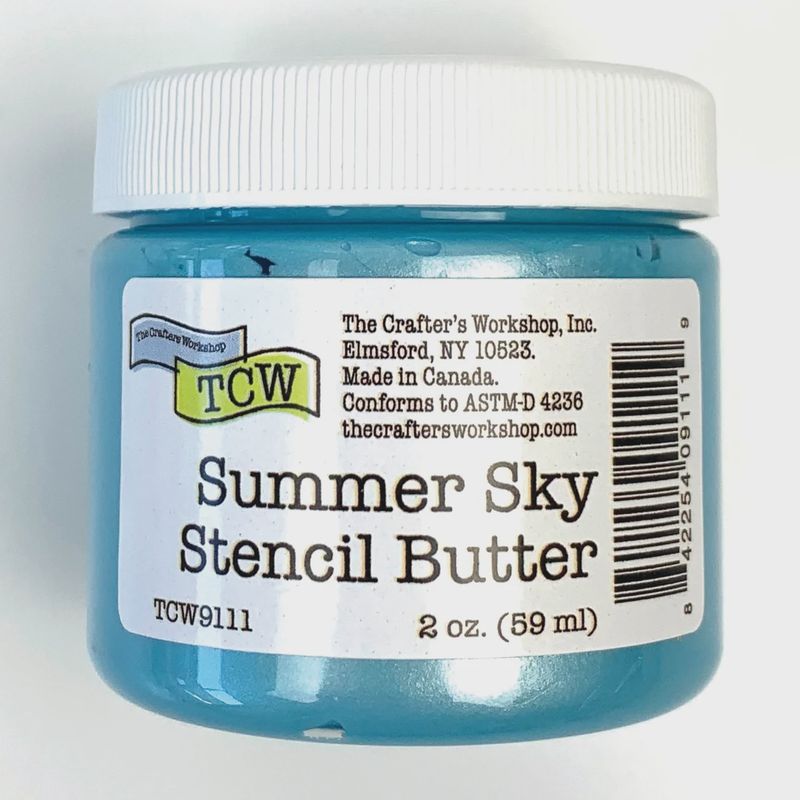 Stencil Butter Summer Sky 2 oz.