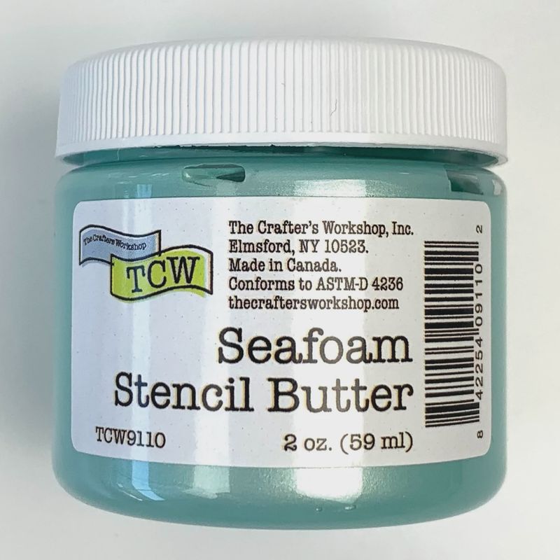 Stencil Butter Seafoam 2 oz.