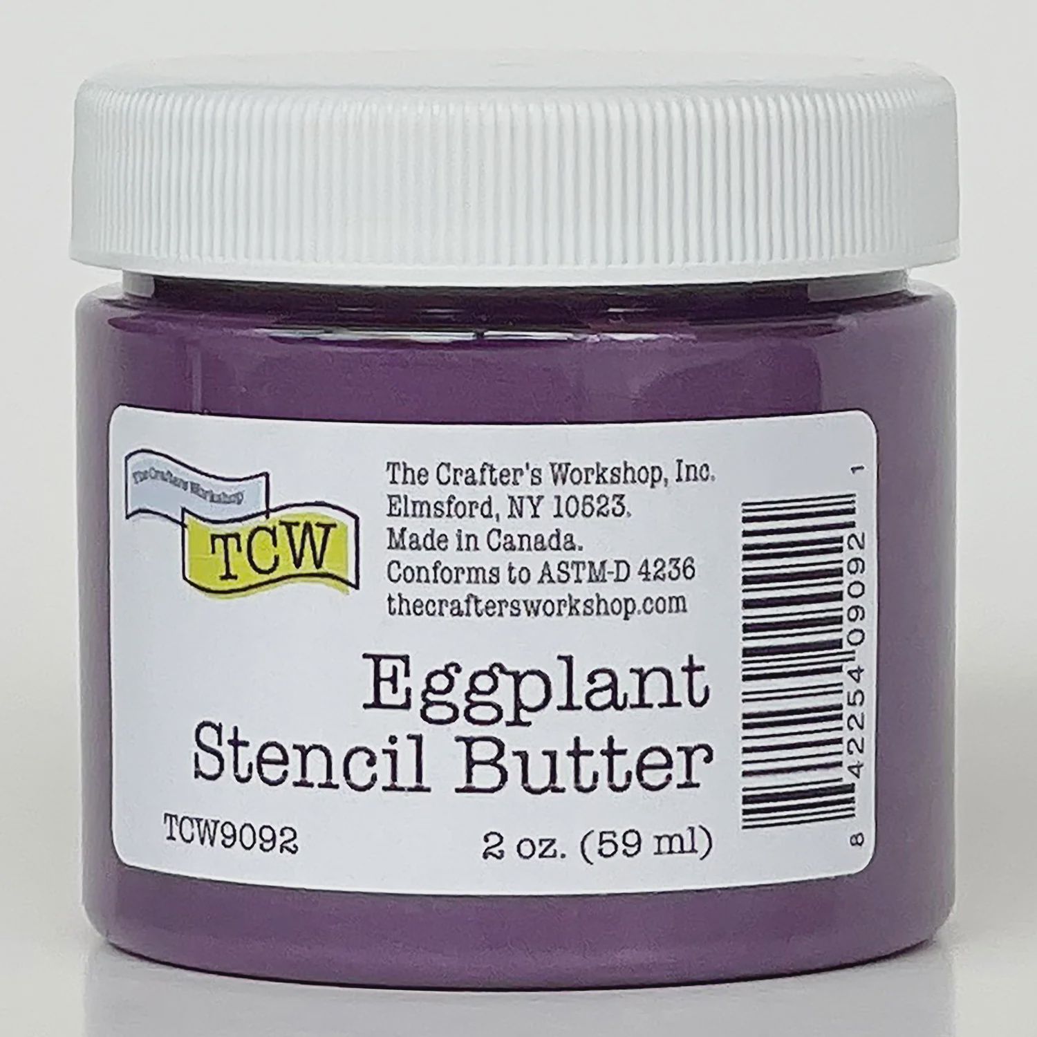 Stencil Butter Eggplant 2 oz.