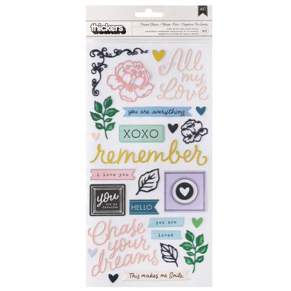 Maggie Holmes Woodland Grove Thickers Stickers 63/Pkg