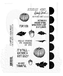 Wendy Vecchi Cling Mount Stamps - Autumn Art