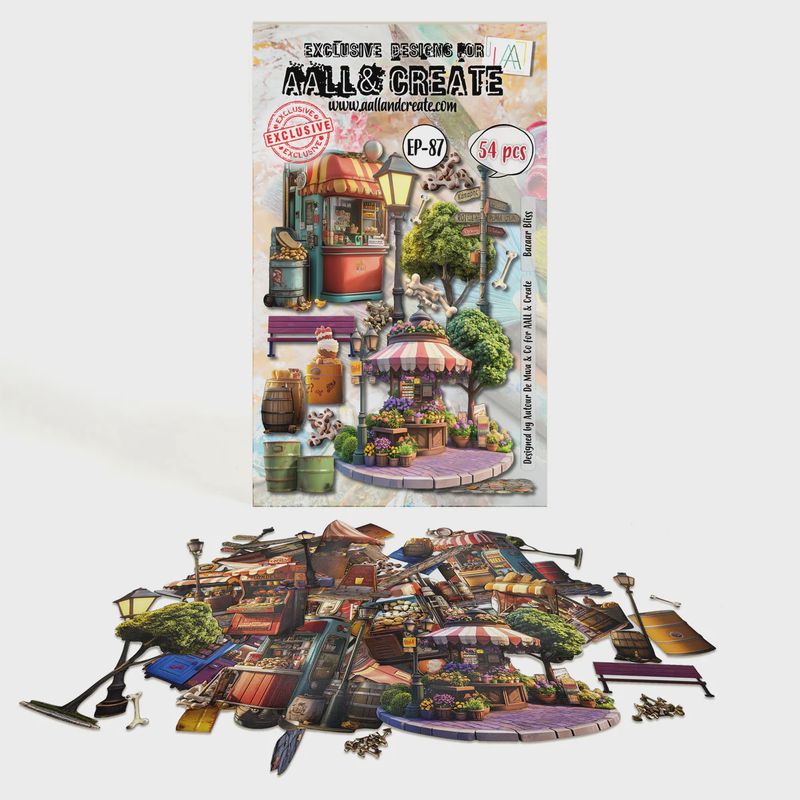 AALL and Create - Ephemera Die-Cuts - Bazaar Bliss