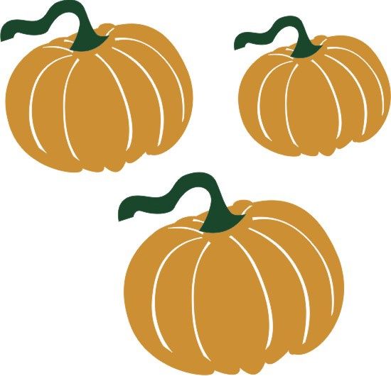 Set of 3 Pumpkins