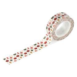 Christmas Village Washi Tape Deck The Halls Ornaments