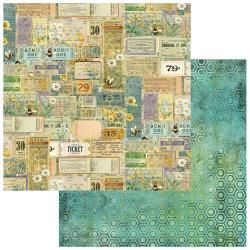 Botanical Buzz Double-Sided Cardstock 12&quot;X12&quot; Vibrant