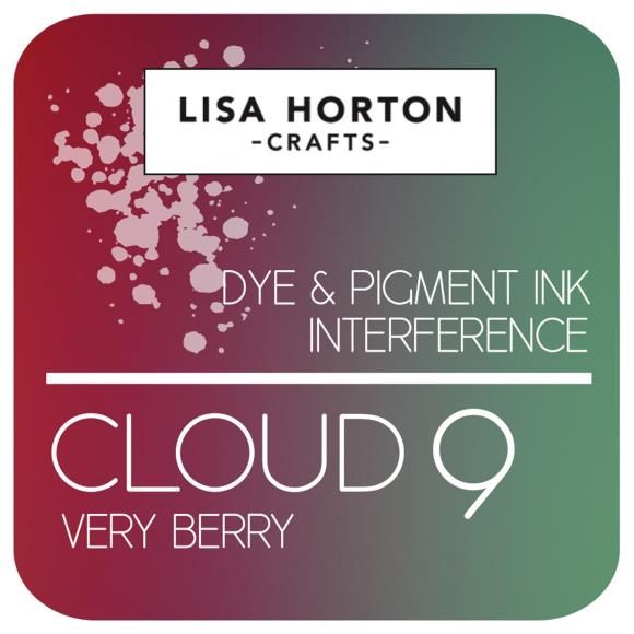 Lisa Horton Crafts Interference Ink Pad - Cloud 9 Very Berry