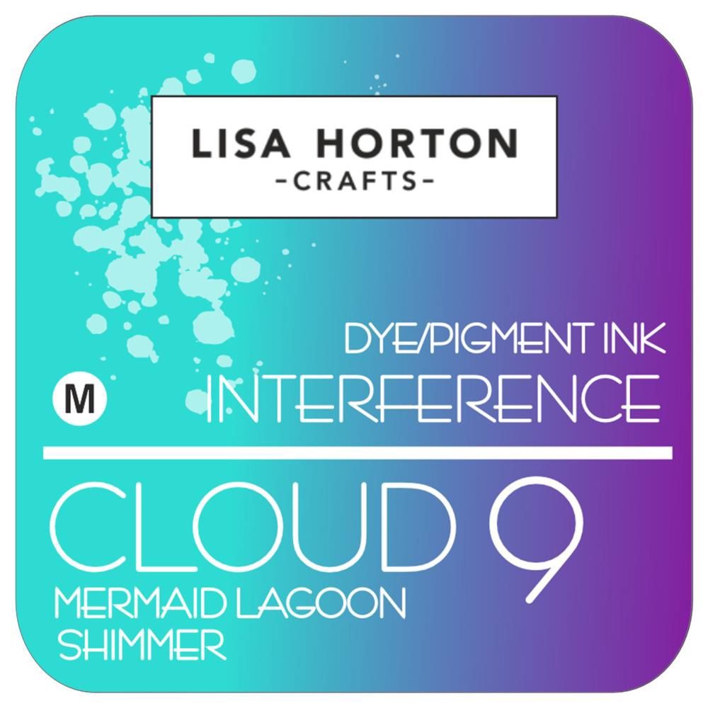 Lisa Horton Crafts Cloud 9 Shimmer Interference Ink Pad Mermaid Lagoon Shimmer