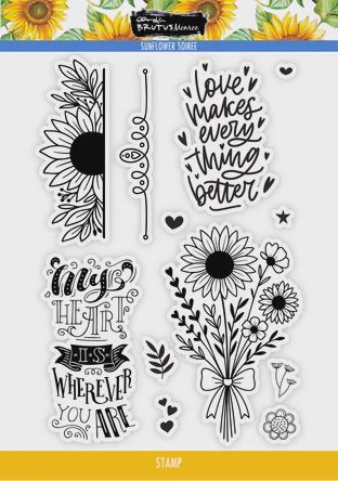 Sunflower Soiree | 6x8 Stamp