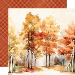 Simple Vintage Autumn Breeze Double-Sided Cardstock 12&quot;X12&quot; Welcome Fall