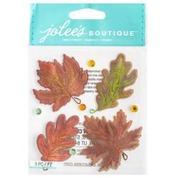 Jolee&#39;s Boutique Themed Embellishment Vellum Leaves