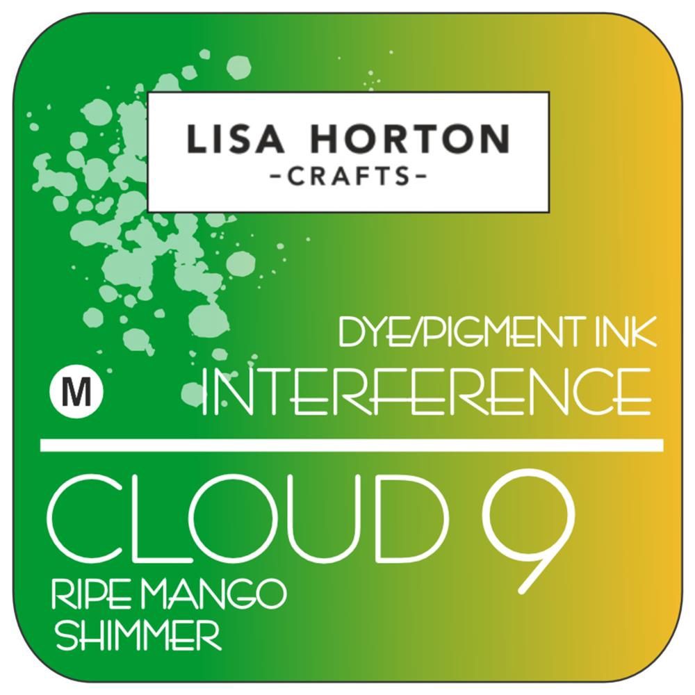 Lisa Horton Crafts Cloud 9 Shimmer Interference Ink Pad Ripe Mango Shimmer