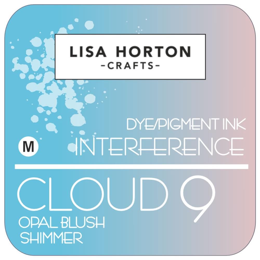 Lisa Horton Crafts Cloud 9 Shimmer Interference Ink Pad Opal Blush Shimmer