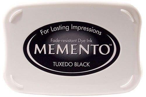 Memento Dye Ink Pad Tuxedo Black