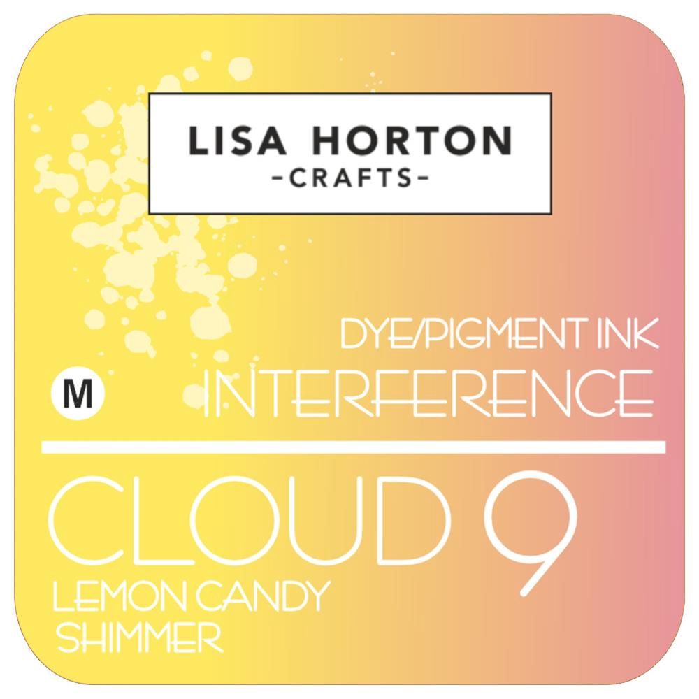 Lisa Horton Crafts Cloud 9 Shimmer Interference Ink Pad Lemon Candy Shimmer