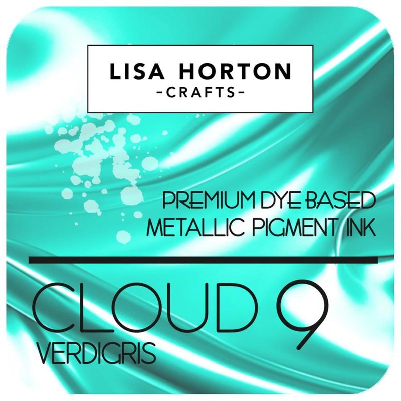 Lisa Horton Crafts Cloud 9 Metallic Ink Pad Verdigris